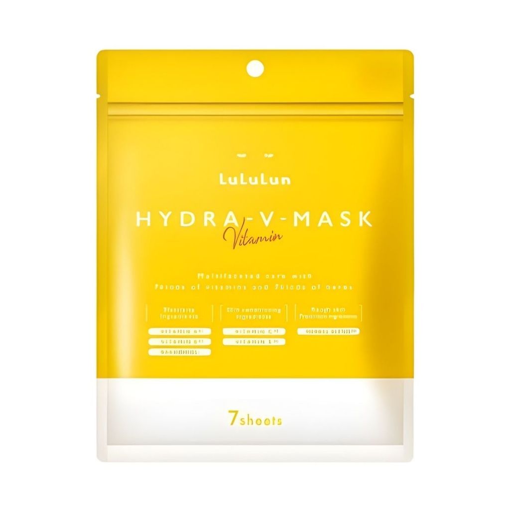 ลูลูลูน แผ่นมาสก์หน้าไฮดราวี LuLuLun Hydra V Mask 7Sheet