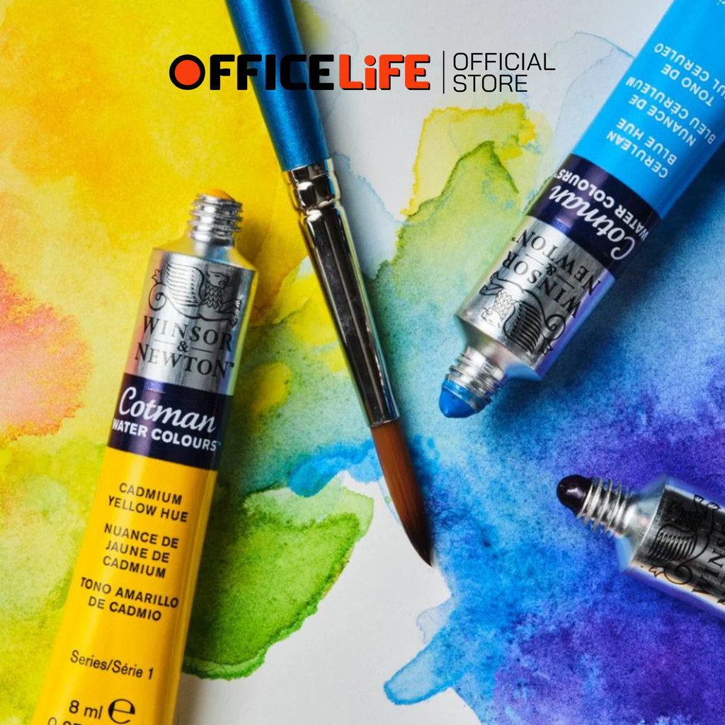 Winsor & Newton (วินซอร์ แอนด์ นิวตัน) สีน้ำ รุ่น Cotman ขนาด 21 ml. ( 1 หลอด ) — صورة 4