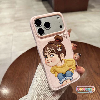 เคสโทรศัพท์ลายการ์ตูนเด็กผู้หญิงอ้วนน่ารัก Case iPhone 17 16 15 14 13 12 11 11 11pro 15plus