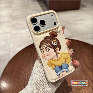 เคสโทรศัพท์ลายการ์ตูนเด็กผู้หญิงอ้วนน่ารัก Case iPhone 17 16 15 14 13 12 11 11 11pro 15plus