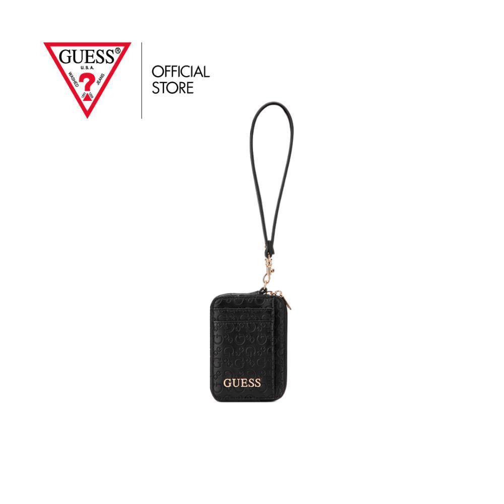 GUESS กระเป๋า รุ่น G1994456 ELLIOT SLG SML ZIP W/ WRISTLET