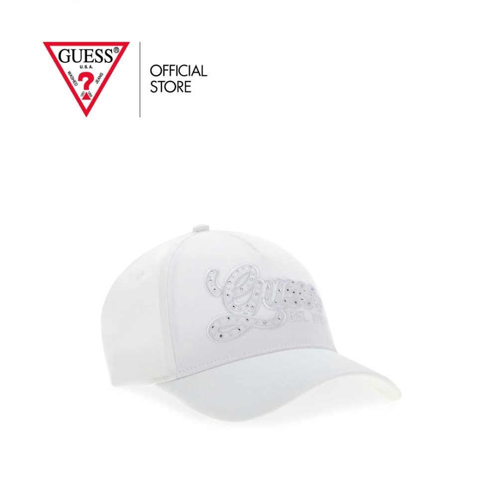 GUESS หมวก รุ่น W6GZ09W2116 - สีขาว