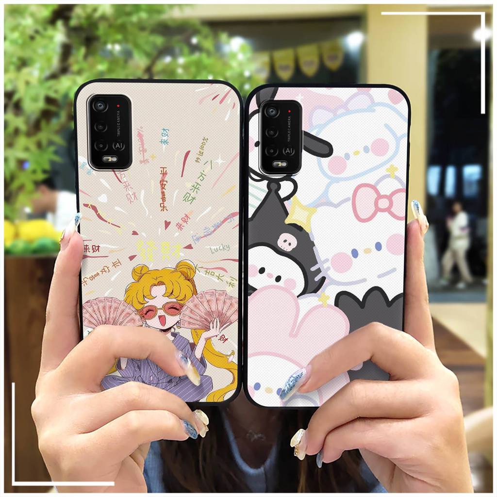 TPU Dirt-proof เคสโทรศัพท์สําหรับ Wiko Power U20 กระเป๋าโทรศัพท์ฝาหลัง Soft Case ทนทานการ์ตูน Anti-knock ป้องกันเต็มห่อป้องกันฝุ่นน่ารักออกแบบแฟชั่นซิลิโคนกันน้ํา