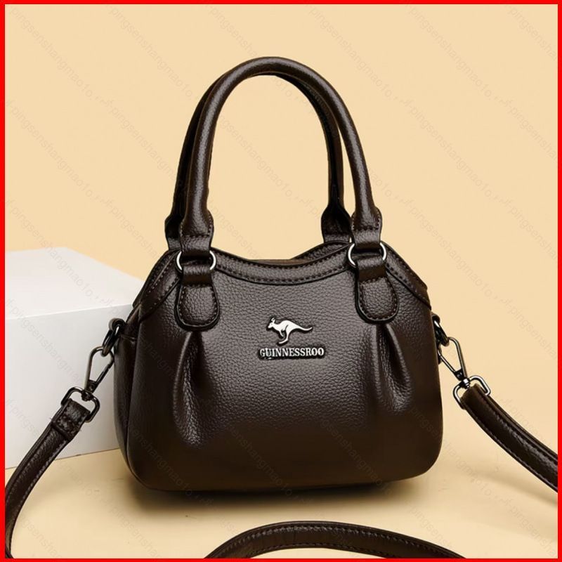 2026 ใหม่ผู้หญิงกระเป๋าถังขนาดใหญ่ความจุหนังนุ่มไหล่กระเป๋า Commuters High End Crossbody กระเป๋า