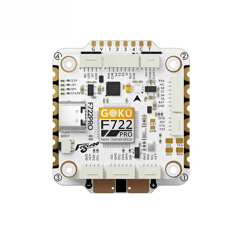 Flywoo GOKU F722 Pro V2 55A 32Bit 128K 30X30 Stack Plug&Play O4 / O4 Pro