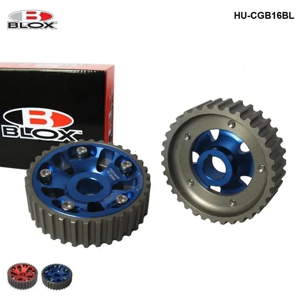 HU 2Pcs For Honda Civic B16A B18C Adjustable Cam Gear Timing Gear pulley  For B-Series Inlet & Exhau