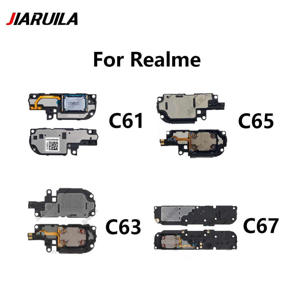 ลําโพงดังสําหรับRealme C61 C63 C65 C67 4G 5G LoudSpeaker Ringerอะไหล่