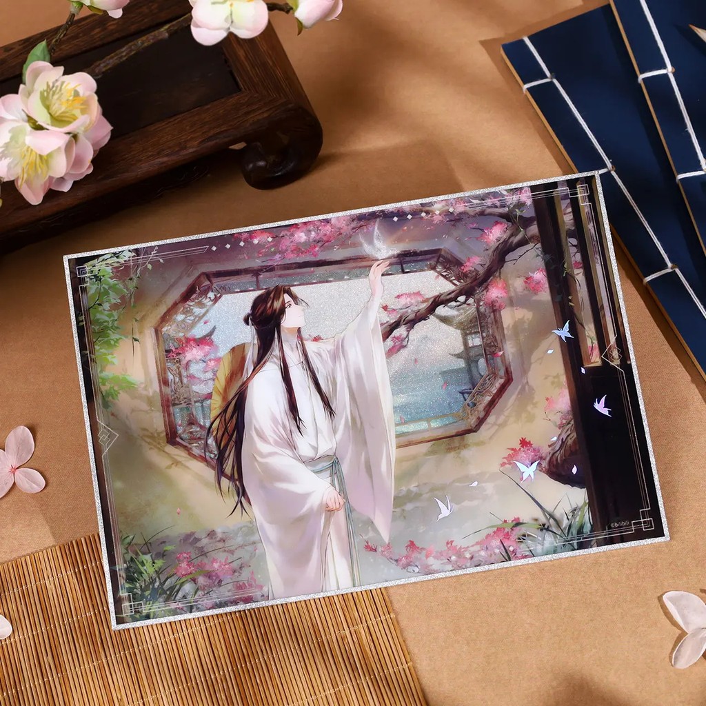 ของแท้ BEMOE < Heavenly Official Blessing > Animation Reminiscence Series Double Flash Color Paper F