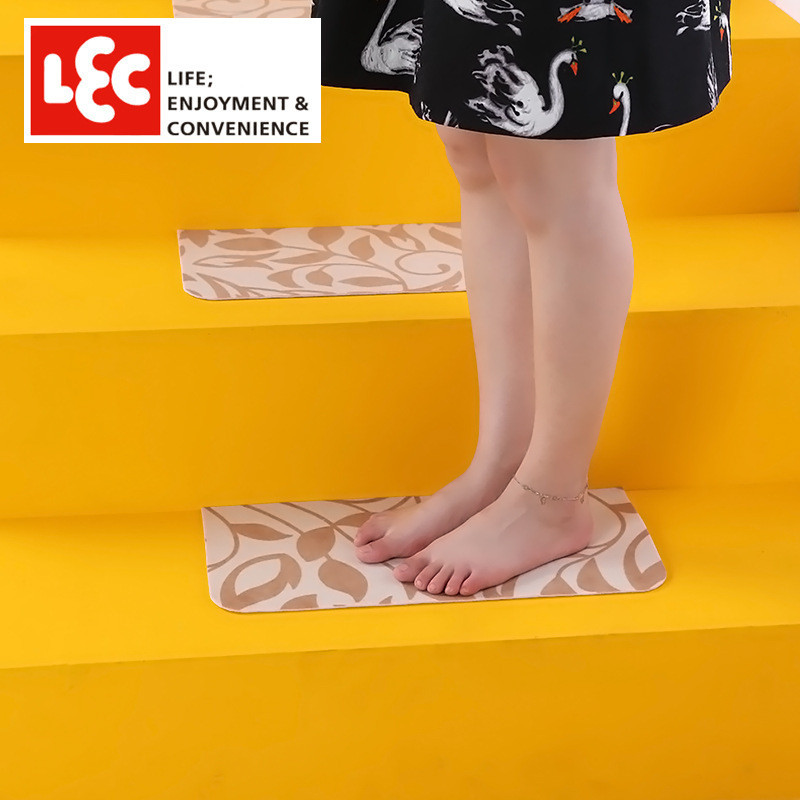 ญี่ปุ่น LEC LEC MAT ห้องนอนห้องครัว Foyer ห้องน้ําดูดซับเสื่อเท้าห้องน้ํา Anti-slip MAT 15 ชิ้น