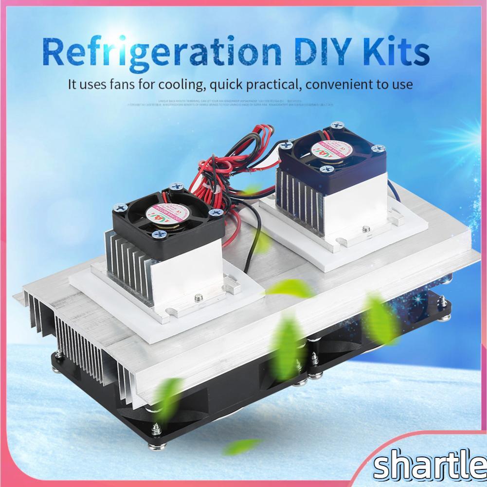 Shartle-th Shartle-th 12V 12A Thermoelectric Peltier ระบบทำความเย็น Semiconductor Cooler ชุด DIY Min
