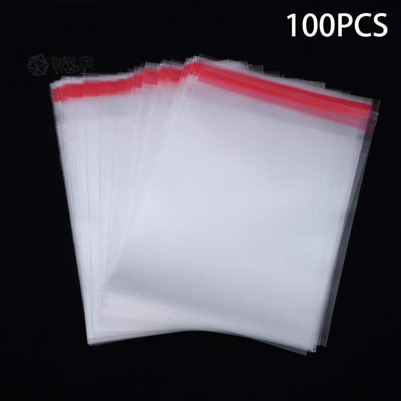 V & P 100PCS Self-Adhesive ป้องกันกระเป๋าสําหรับ PS1 PS2 PS3 PS4 PS5 Xbox360 One NS NDS WII เกมกล่อง