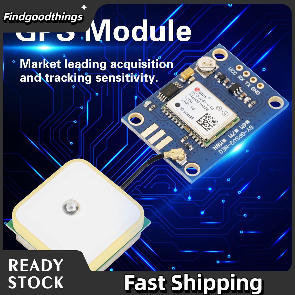 findgoodthings NEO M8T โมดูล GPS GLONASS เสาอากาศ GNSS พร้อมความไวชั้นนำของตลาด ความแม่นยำสูงสุดสำหร
