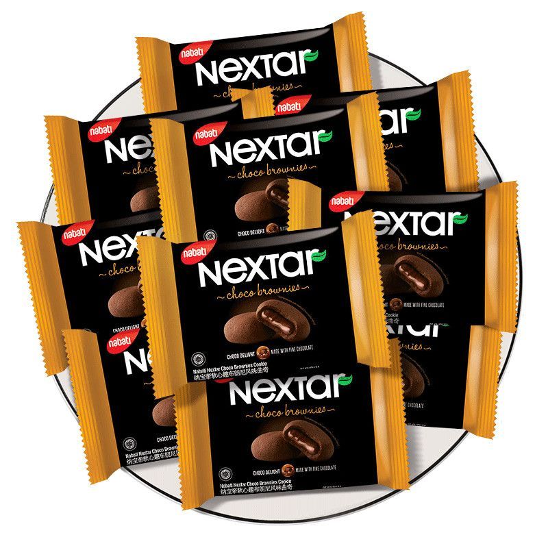 Nabati nabati nabati nabati บราวนี่รส Soft Fun คุกกี้บิสกิตช็อกโกแลต Leisure หอพักขนมจํานวนมาก202606