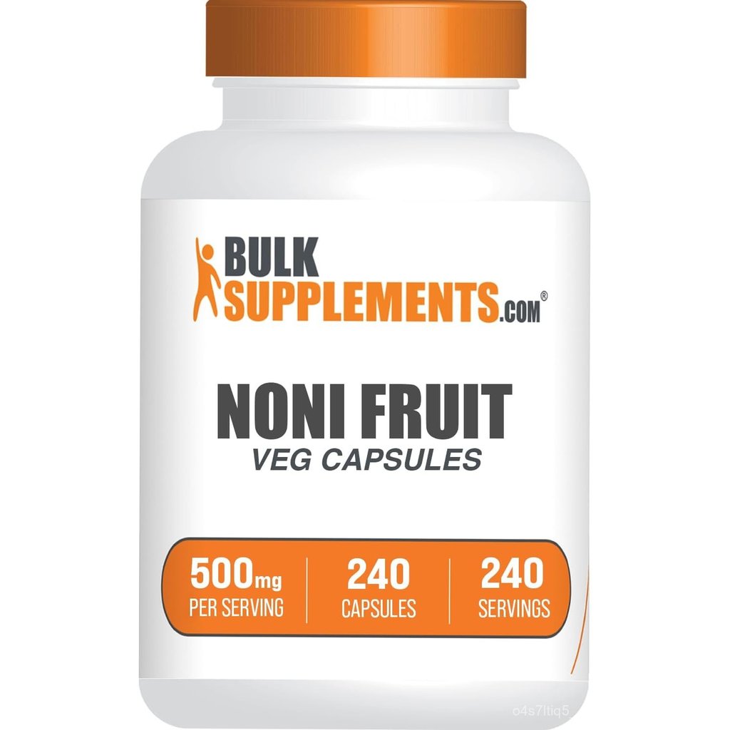 BulkSupplements.com Noni สารสกัด แคปซูล - Noni Fruit 500มก., Superfood อาหารเสริม, Noni Fruit อาหารเ
