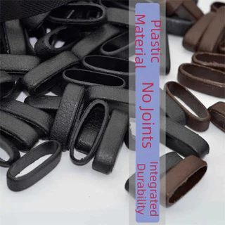 MELODYGOODS ที่วางห่วงเข็มขัด, หนัง TPU Universal 40 มม.เข็มขัด Keeper Loops, ทนทานที่ละเอียดอ่อน DIY End Retainer แหวนสําหรับ 30-38 มม.เข็มขัด