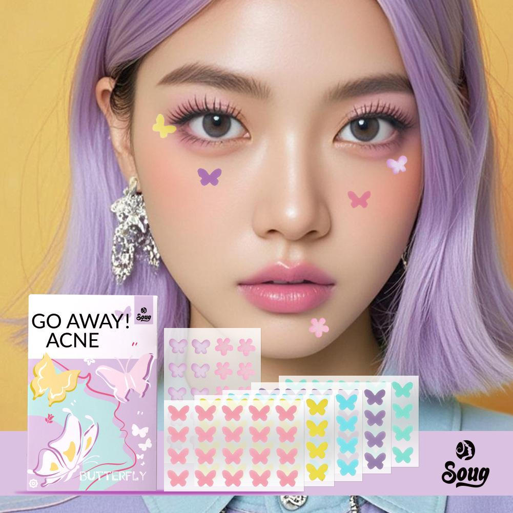 Acne 120ชิ้นน่ารักStar Treatment Pimple Patches Hydrocolloid Dots for Face Skin Care