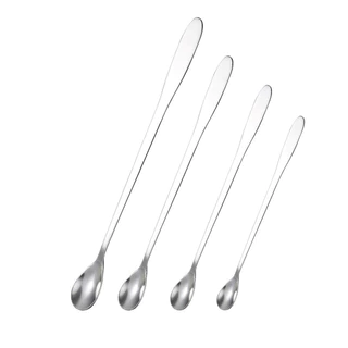 JoyTray ช้อนคนด้ามยาว สแตนเลส ช้อนชงกาแฟ 19cm/22cm/26cm stainless steel stirring spoon