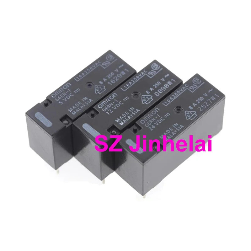 10 ชิ้นแท้ 5Pin รีเลย์ G6RN-1 5VDC 12VDC 24VDC