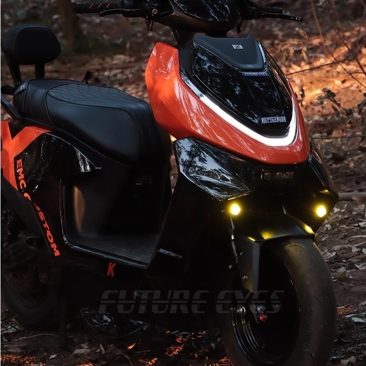 ไฟหน้ารถยนต์ Future Eye F150s Mini อัพเกรดไฟสูง-ต่ํา สําหรับขับขี่กลางคืน มองเห็นชัดเจน