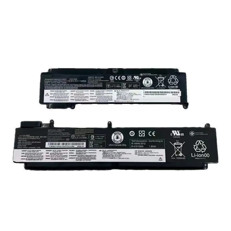 แบตเตอรี่ใหม่ สำหรับ Lenovo ThinkPad T460S T470S รุ่น 01AV405 00HW024 00HW025 00HW022