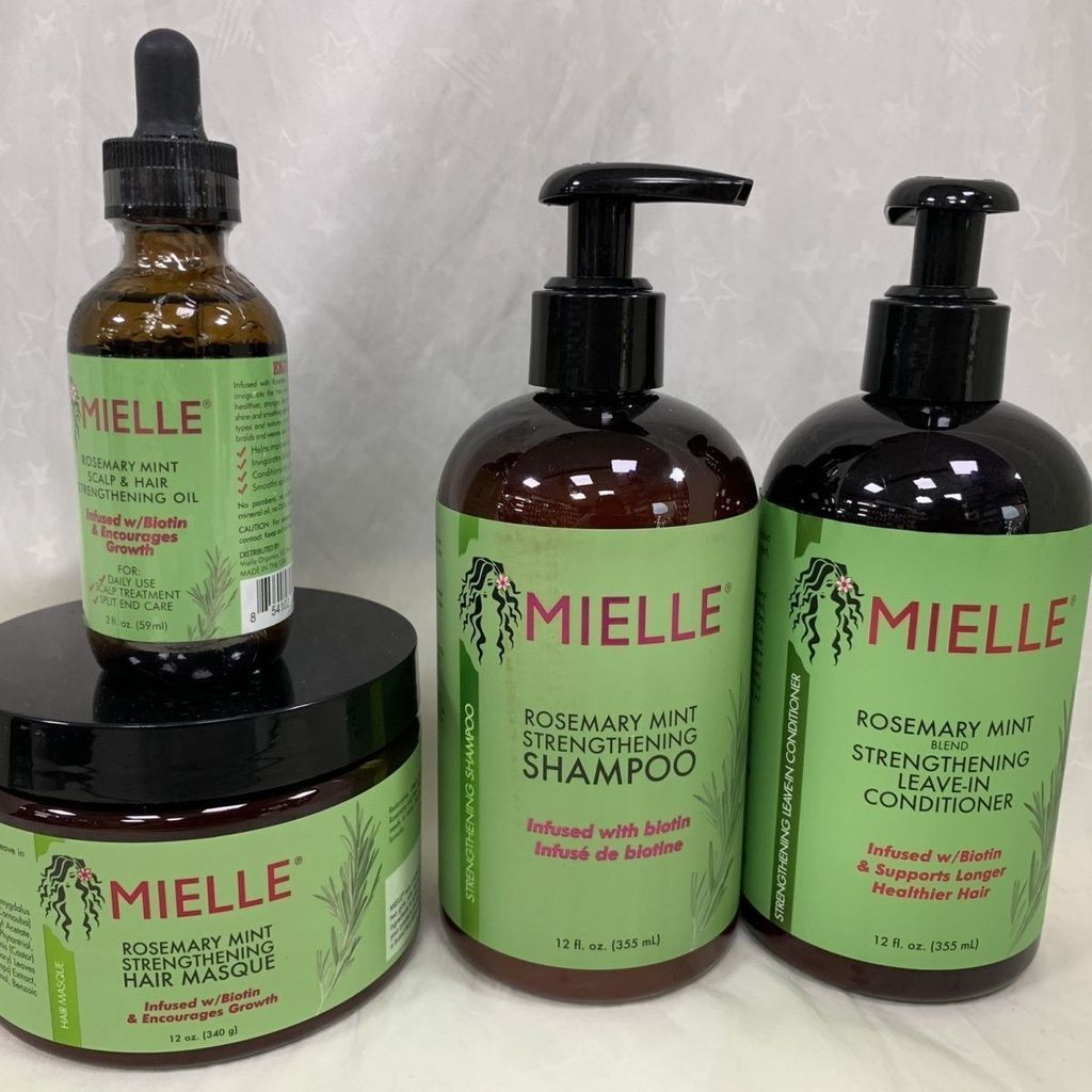 Mielle Rosemary Mint Scalp Hair Oil Mask แชมพู护发精油发膜%X260608