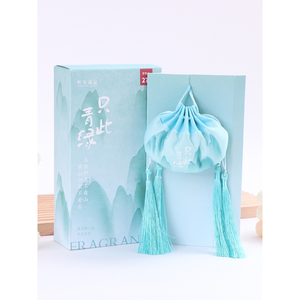 XIMIVOGUE Ximei Eslite เฉพาะซีรีส์สีเขียวนี้ Sachet-Monet Garden