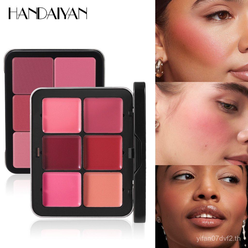 Palette คอนซีลเลอร์ 12 สีครีมซ่อม Blush Matte handaiyan Blush Palette One Palette Light กล่องดีบุก M
