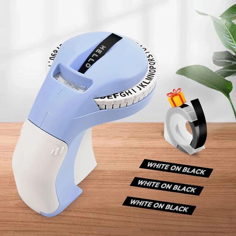 Portable Label Maker B90 Adhesive Sticker Printer คล้ายกับเครื่องติดฉลาก Dymo 12965