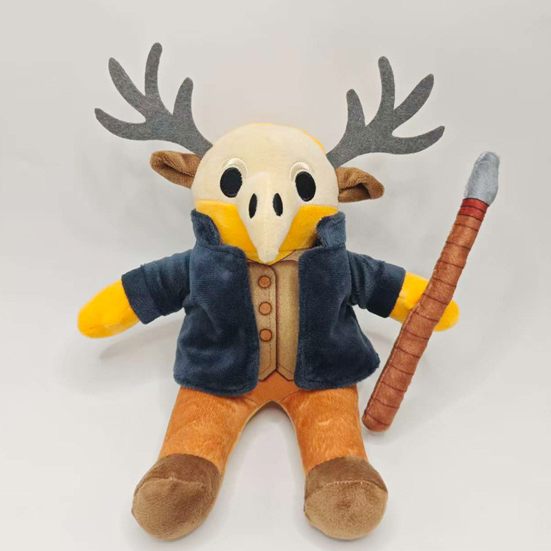 ของเล่นปาร์ตี้ฮาโลวีน ของเล่นตุ๊กตาใหม่: 99Nights Forest Survival Horror 99 Nights Elk Doll, เกมอุปก