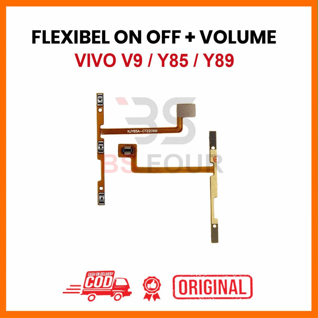 FLEXIBLE ON OFF + VOLUME VIVO V9 / Y85 / Y89 ORIGINAL