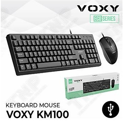 Voxy KM100 Combo Keyboard Mouse - เมาส์คีย์บอร์ดแบบมีสาย Voxy KM100
