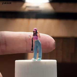 [ยูกสก] 1/64ขนาดมือวาดรูปแสดงสะสม1:64สาวหุ่นฝีมือที่ละเอียดอ่อนทาสีขนาดเล็กรูป