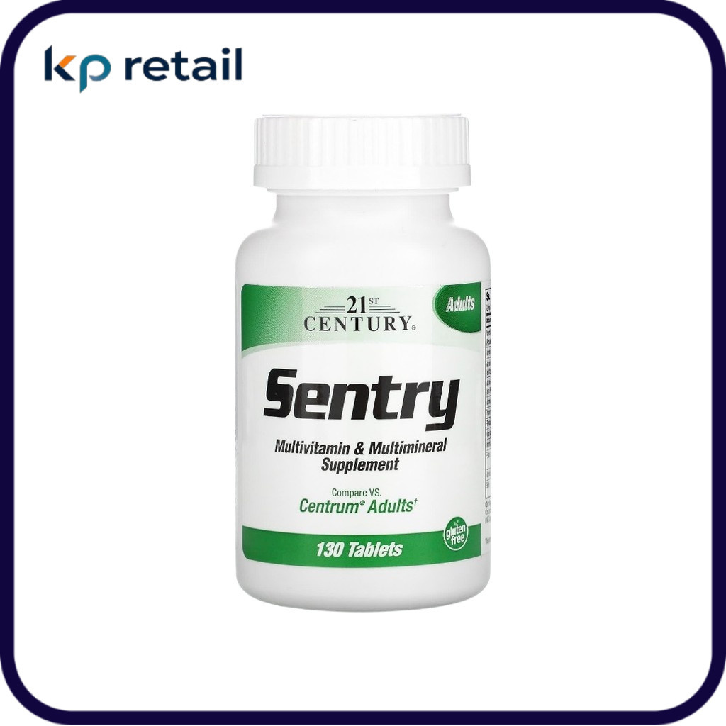 21st Century, Sentry, Adults Multivitamin & Multimineral Supplement, 130 Tablets