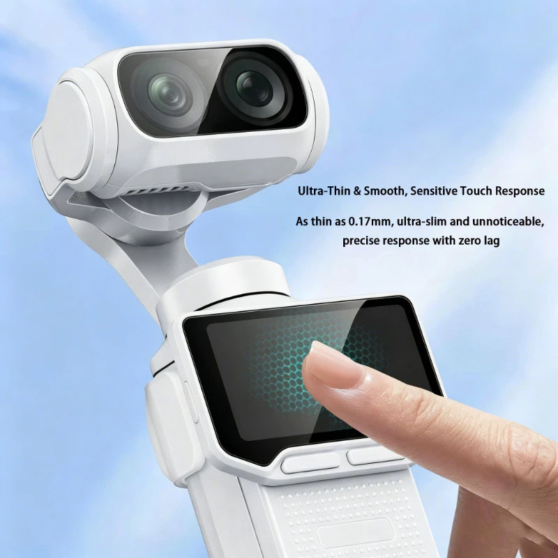 สําหรับ Insta360 Luna Ultra ฟิล์มกระจกนิรภัยเลนส์ปกป้องหน้าจอ 9H Anti Scratch AR สูงโปร่งใส Ultra Thin ติดตั้งง่าย thumbnail 6