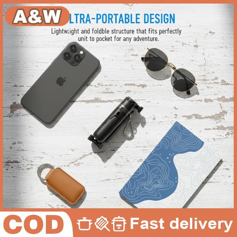 TNW T26 Selfie Sti Mini ขยายโทรศัพท์ Grip ขาตั้งกล้องสําหรับถ่ายภาพระยะไกล