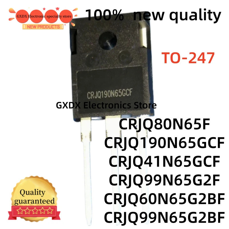 5PCS CRJQ80N65F CRJQ190N65GCF CRJQ60N65G2BF CRJQ41N65GCF CRJQ99N65G2F CRJQ99N65G2BF TO-247 Field Eff