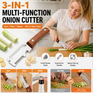 Stainless Steel Instant Vegetable Shredder / Essential Multifunctional Fruit Peeler / 3-in-1 Durable Kitchen Gadgets