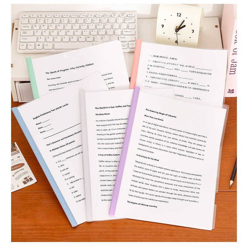 [GW] Archive Document Folder A4 Folder Office Folder Organizer School Paper