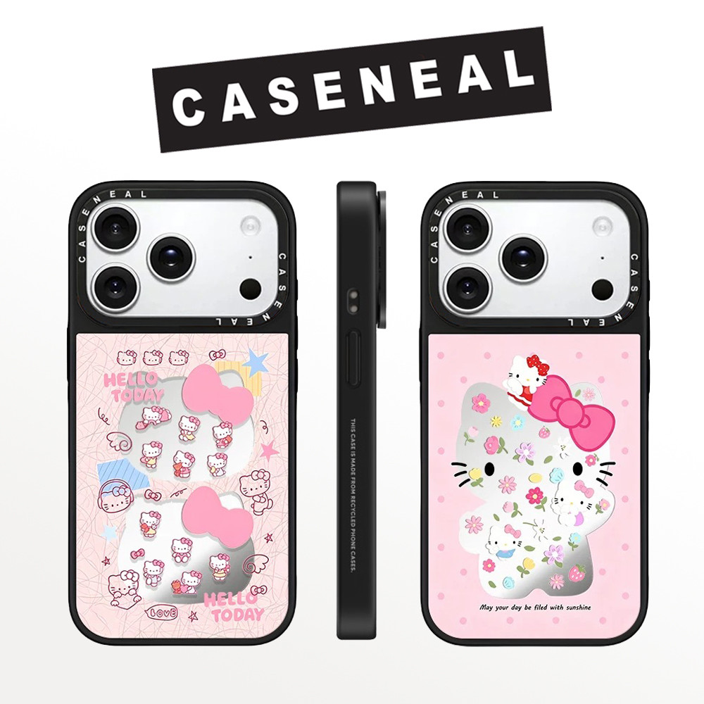 Drop proof CASENEALเคสโทรศัพท์สําหรับiPhone 17ProMax 17pro 17 air 16promax 16 15promax 15 14promax 13 13promax hard Caseน่ารักKitty 12 12PromaxกรณีiPhone 14กรณีคุณภาพสูง