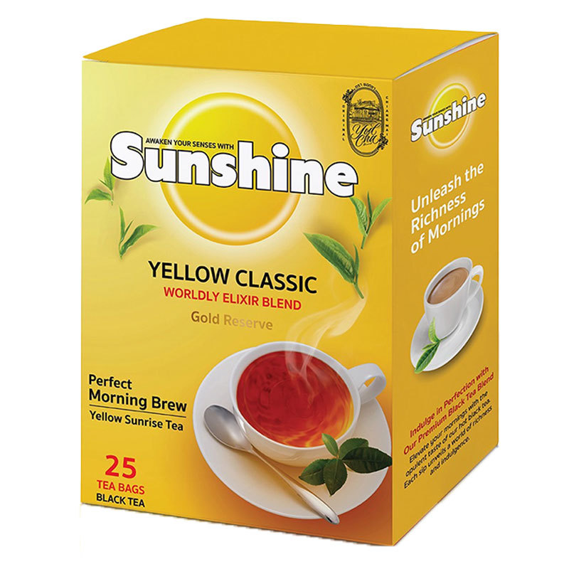 ชาดำ ซันไชน์ 2 กรัม x 25ซอง SUNSHINE Black Tea ชาชนิดซองชงง่าย น้ำชาสีสวยรสละมุน จะทำชาดำหรือชานมก็อร่อย คุ้มค่าคู่บ้าน