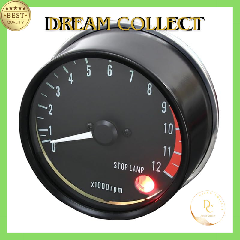 Original Type Tachometer with Warning Light for Z1 Late Model, Z2, KZ750, Z750, Z750-D1, KZ750D, Z75