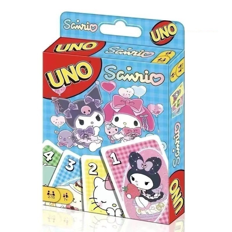 การ์ดเกม อูโน่ UNQ ไพ่อูโน่ ลายการ์ตูนสุดน่ารัก มีหลายเเบบให้เลือก