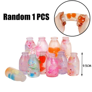 Needoh Squishy Toy Heart Bottle Shape Stress Relief Fidget Toy