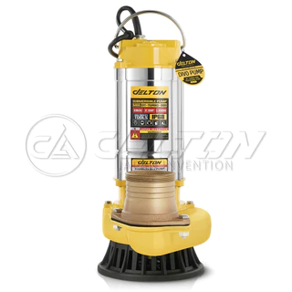 DELTON ปั๊มแช่สแตนเลส 1/2/3 นิ้ว ไดโว่ Submersible Stainless Steel Pump เครื่องสูบน้ำ รุ่นเทอร์โบงานหนัก DT-TURBO-660