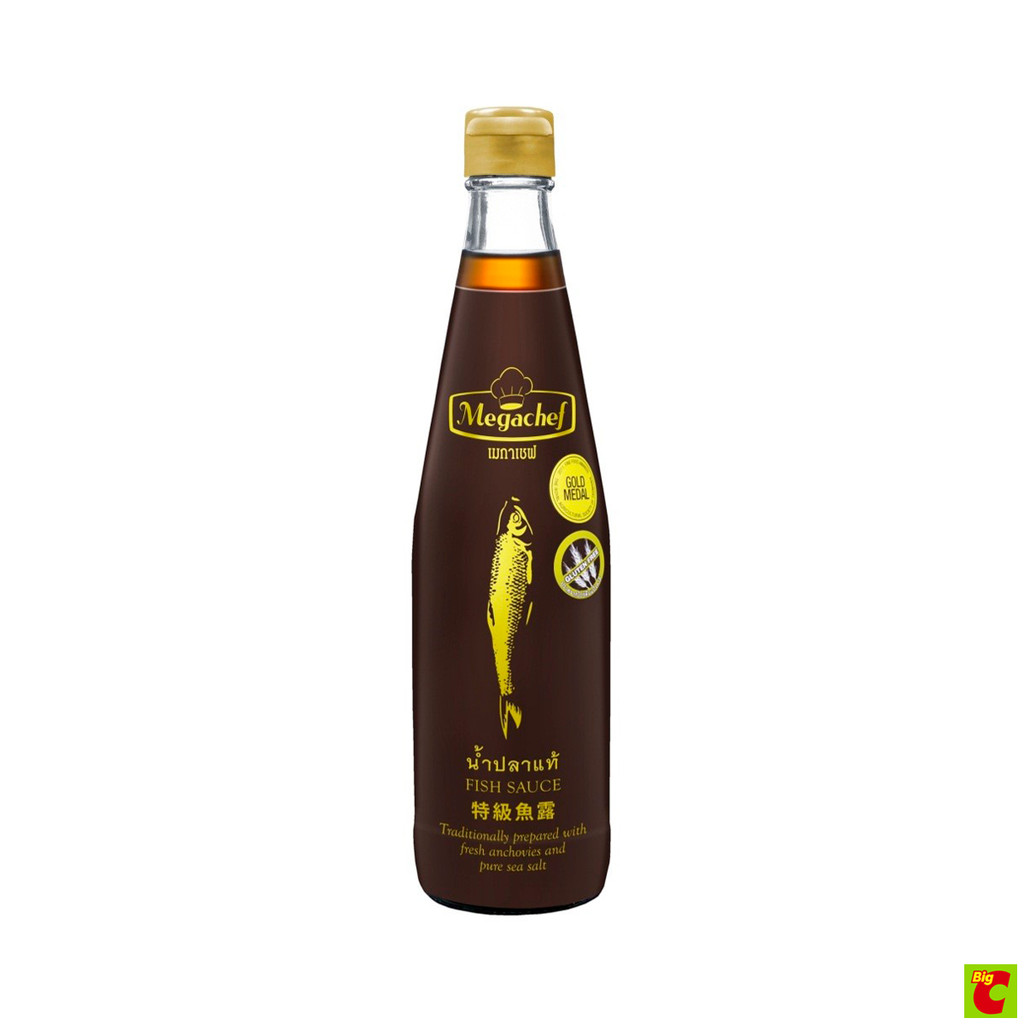 เมกาเชฟ น้ำปลาแท้ ขนาด 700 มิลลิลิตร