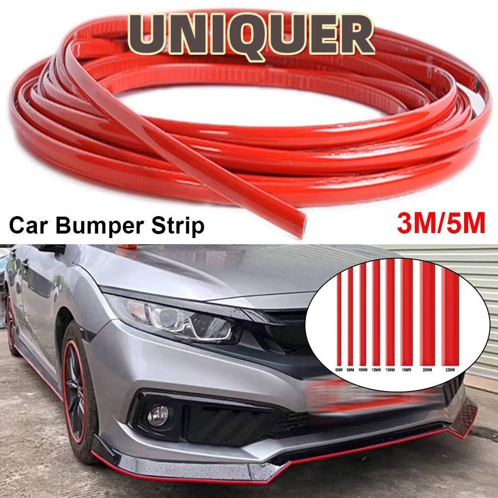 UNIQUER ยูนิเคร์ 1ม้วนแถบตกแต่งสีแดง