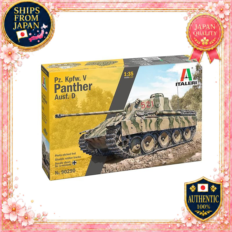 Italeri > 1/35 WW2 Germany Pz.Kpfw.V Panther D Plastic Model IT90290