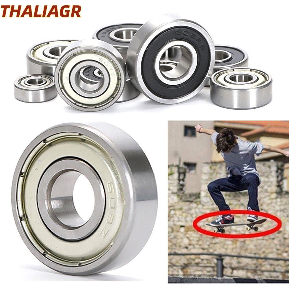 THALIAGR 1 ชิ้นเครื่องพิมพ์, 6000ZZ 6000RS 6001ZZ 6001RS Double Shield Ball Bearing, Deep Groove Bea