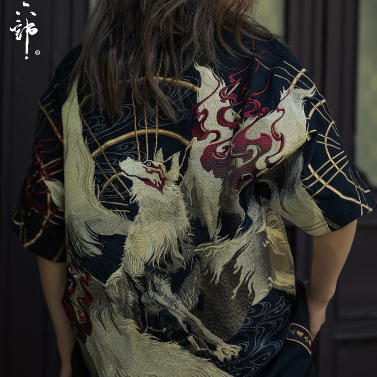 สามจังหวัด Six Parts [Nine Tails · 2] Summer Heavy Industry รูปแบบใหม่แบบดั้งเดิม TATTOO TATTOO TATT