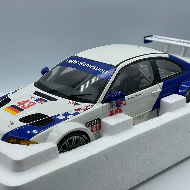 [สต๊อกพร้อม ถ้าคุณมีคําถามใด ๆ ติดต่อ] 1/18 Mini Cut BMW BMW M3 GTR E46